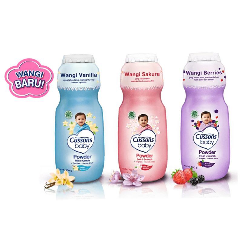 CUSSONS BABY POWDER - 150gr | ❤ jselectiv ❤ Bedak Bayi CUSSONS BABY - ORI✔️BPOM✔️COD✔️