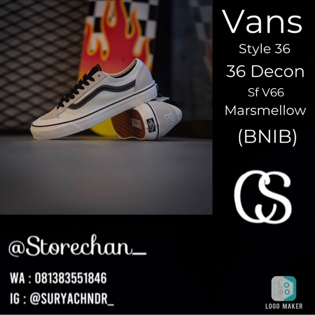 Vans Style 36 Decon SF V66 Marsmellow