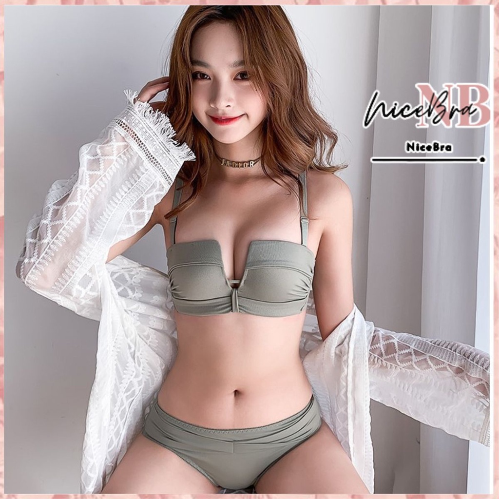 Nicebra BH Bra Push Up Style Pakaian Dalam Wanita High Quality 9017