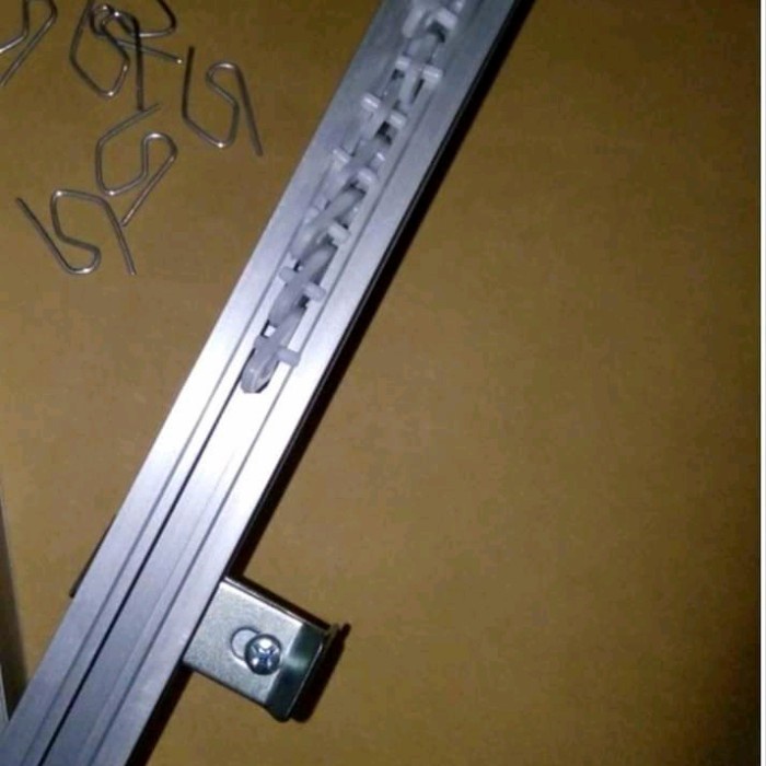 COD besi rel gorden 1 meter lengkap full alat