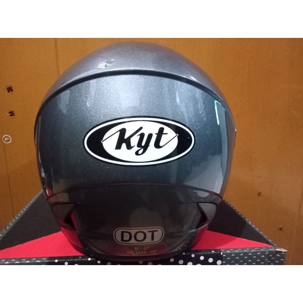 HELM KYT 2 VISION SOLID - ALL GREY