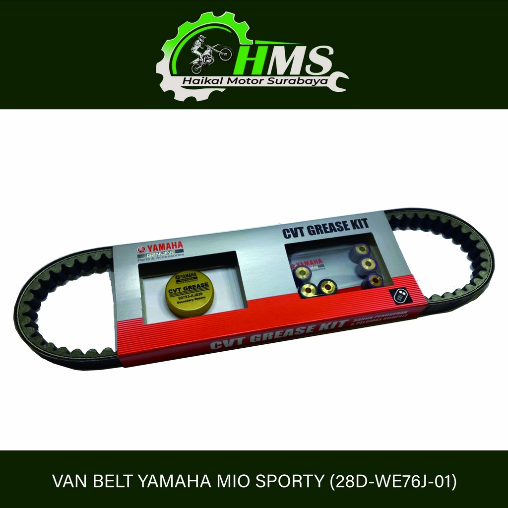 VAN BELT YAMAHA MIO SPORTY - V BELT VANBEL VANBELT SET ROLLER GEMUK YAMAHA MIO SPORTY / MIO SOUL KAR