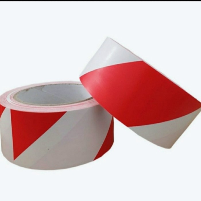 

Bergaransi Lakban Vinil Tape/Solasi Penanda Lantai 48 Mm X 33 Mtr Kuning/Hitam Bagus