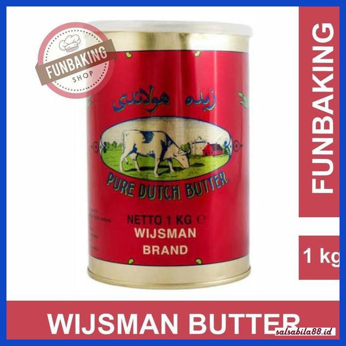 

Rettubagetnem- Funbaking - Wijsman Dutch Butter 1Kg / Mentega Wisman 1Kg -Asli-Slii.