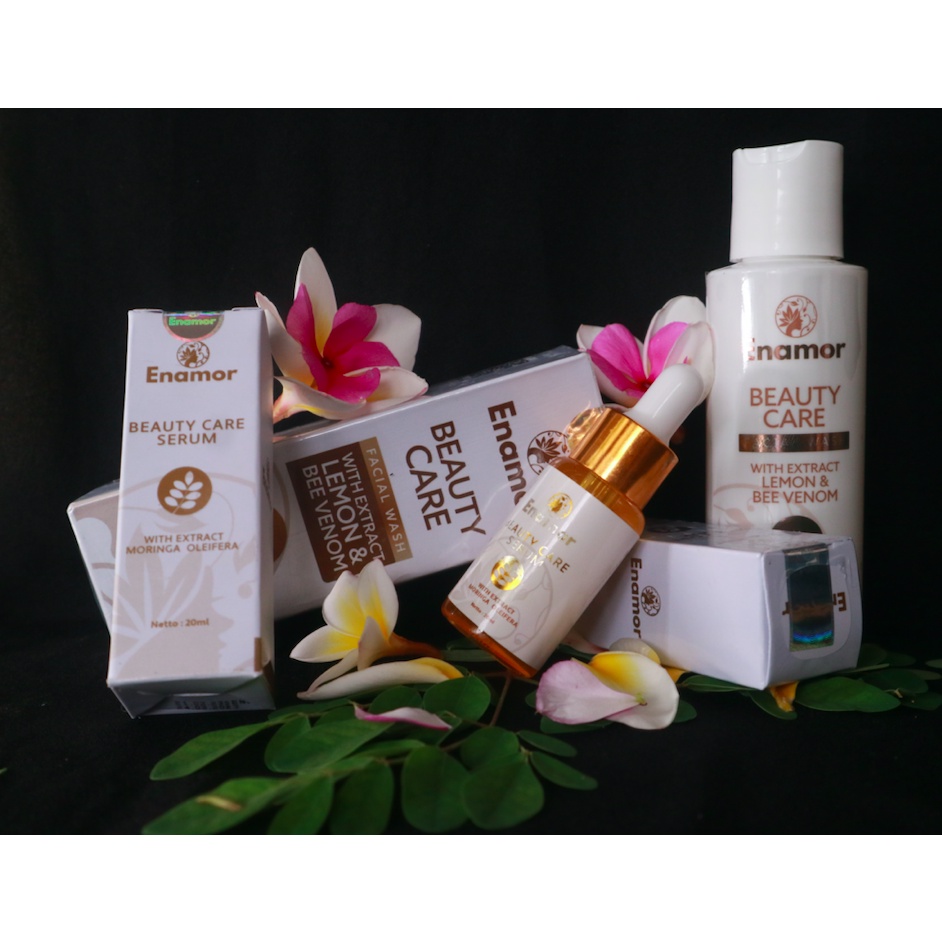 Serum Enamor Beauty Care Serum 20ml BPOM Resmi Perawatan Alami Wajah Glowing Wanita Indonesia