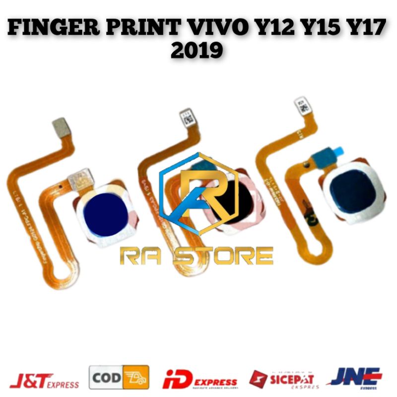 Flexibel flexible Fingerprint Sidik Jari Vivo Y12 Y15 Y17 2019 - Fleksibel Fleksible Finger Print