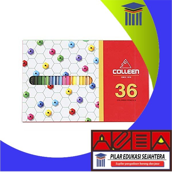 

COLOUR PENCIL / PENSIL WARNA COLLEEN 36 WARNA 775 MURAH