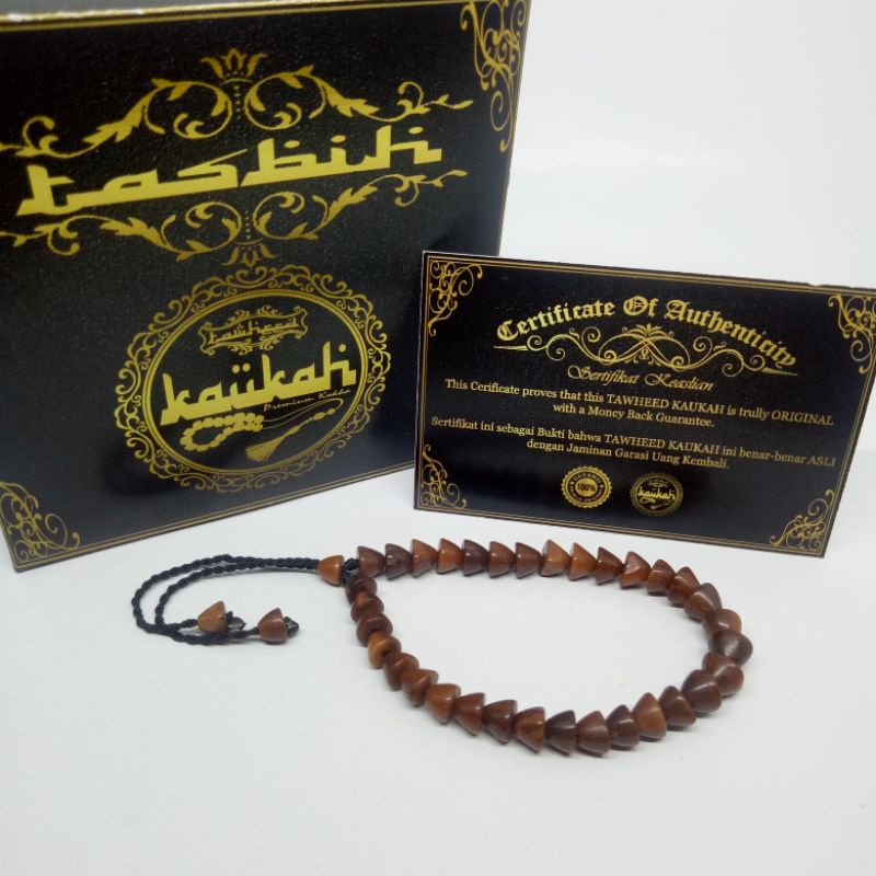 Gelang tasbeh kaukah landak 33 Original