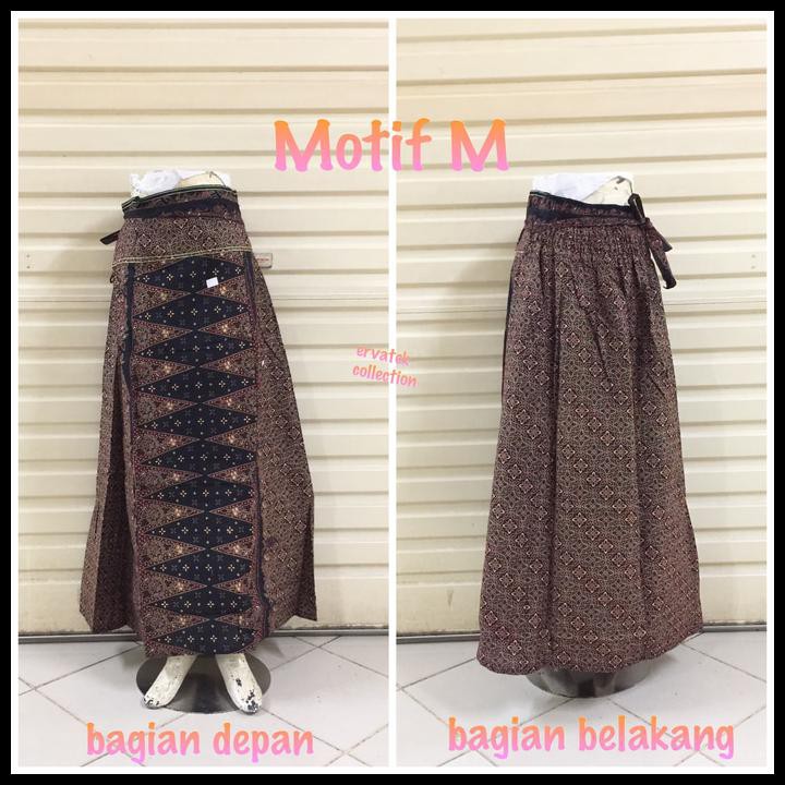 BIG SALE Rok Tumpal Klok motif Betawi khusus coklat | bawahan kebaya encim TERBARU