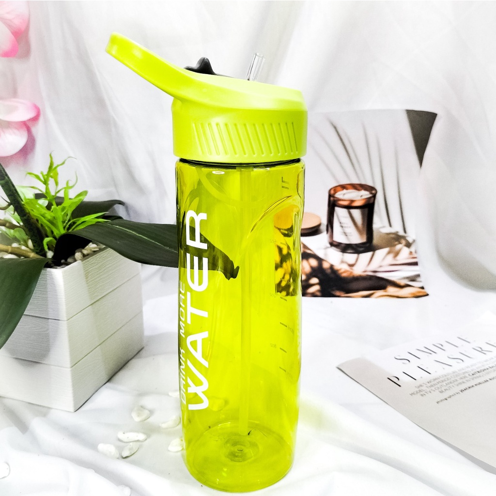BEST SELLER!!! BPA FREE Free StickerBotol Minum DRINK MORE WATER