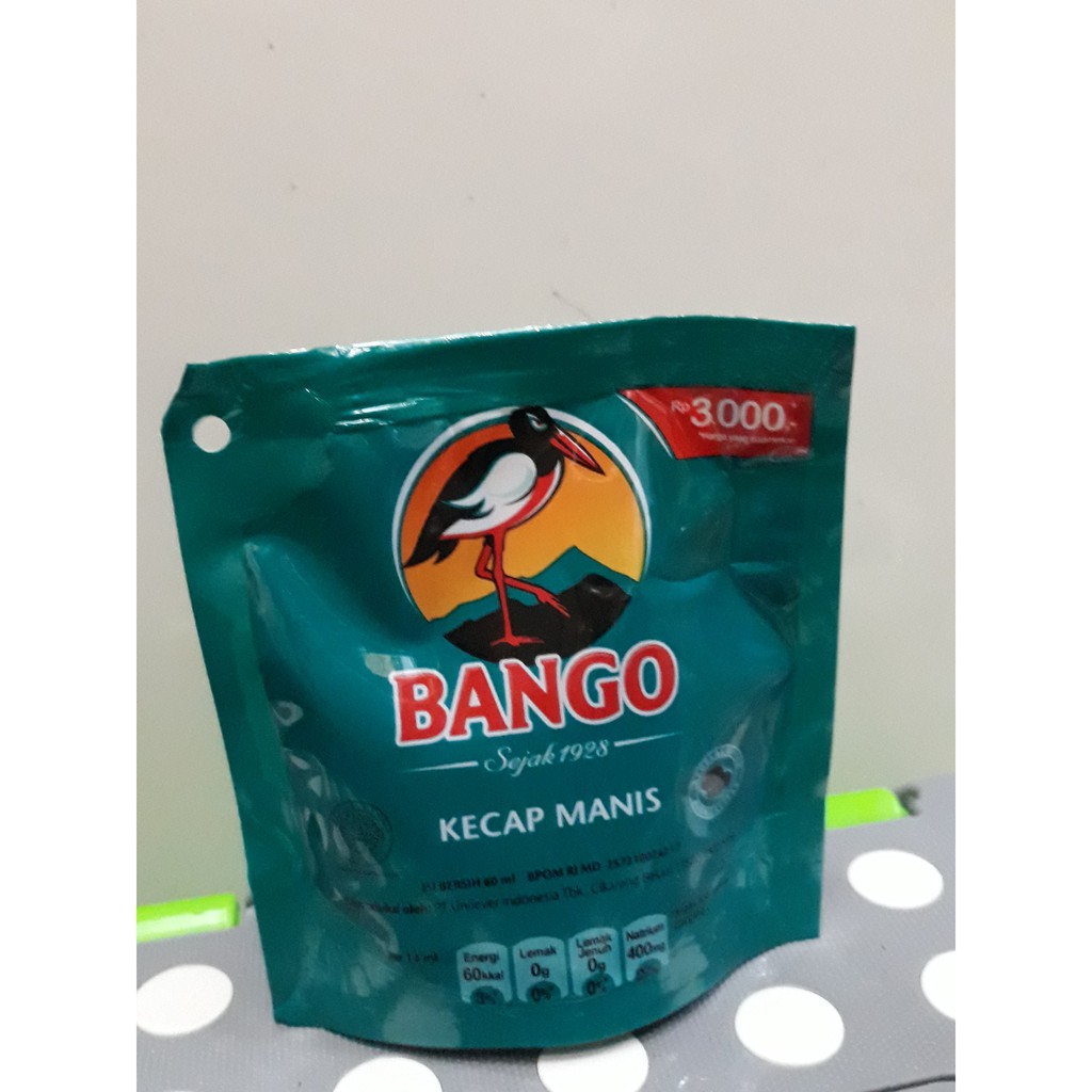 

[BANGO] Kecap Manis 60 ml