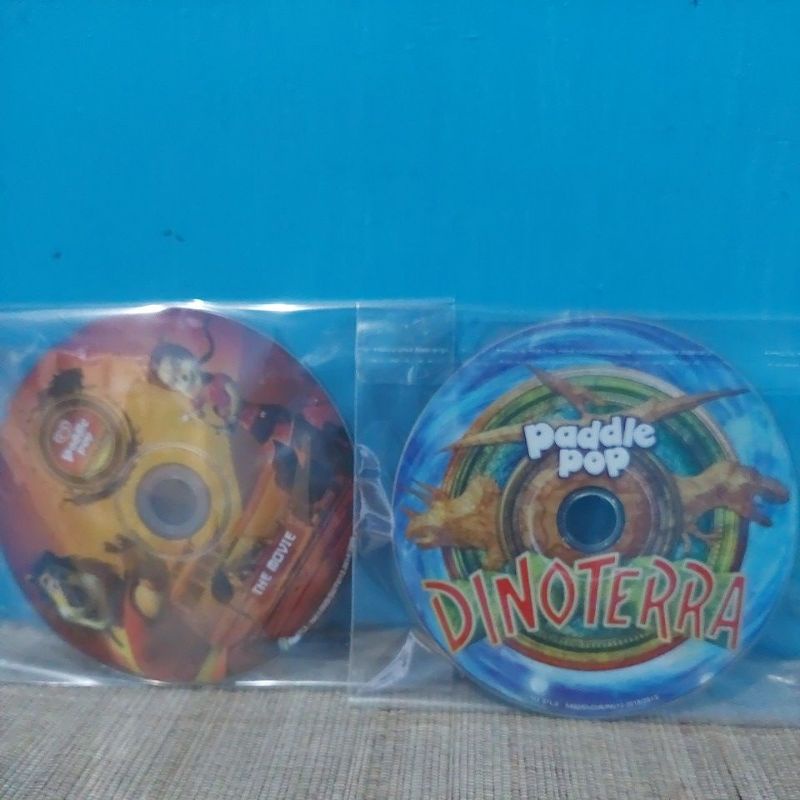 Kaset CD PADDLE POP edisi Dinotera dan Kombatei Preloved tanpa Cover