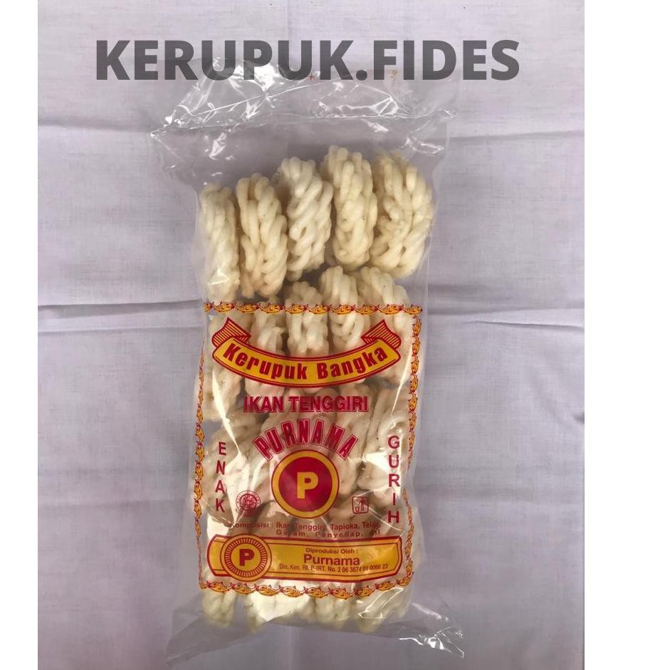 

PREMIUM KERUPUK BANGKA PURNAMA IKAN TENGGIRI - Isi 20 Pcs Gurih Enak Mantapp!
