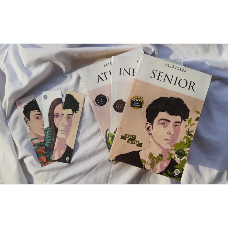[PRELOVED BUNDLING] SENIOR, INESTABLE, ATHLAS  - KATA KOKOH