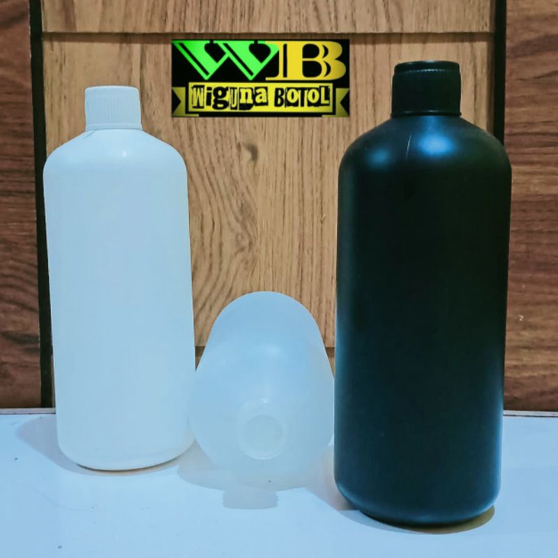 Botol HDPE 500ml Tutup Ulir Plastik / Botol Ulir 500ml HDPE