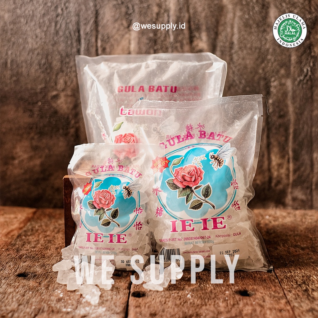 

GULA BATU IE IE CAP TAWON 1kg/1000gr asli dan berkualitas. Barang langkah!