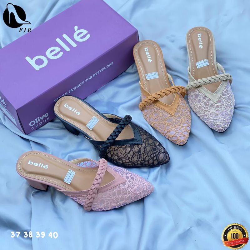 Belle Heels Bruklat by Fjr Shoes