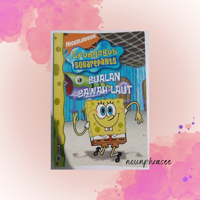 Preloved Buku Komik Anak: Spongebob Squarepants (Bualan Bawah Laut, Makhluk Laut yang Bodoh)