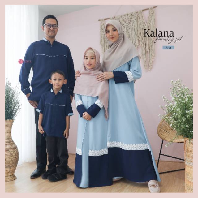 Kalana seri A & B Family Set by Zizara
