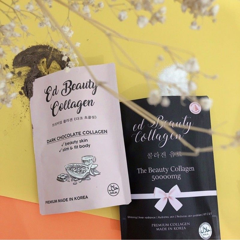 Ed Beauty Collagen Vanilla Grosir 100% original FREE SENDOK