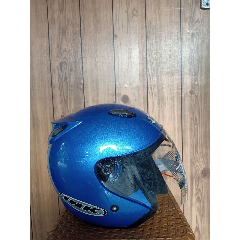 HELM INK CENTRO ORI (ongkir 2 kg)-Biru