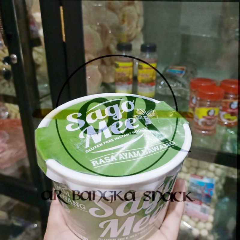 

Mie Bangka Sago Mee kuah rasa Ayam Bawang