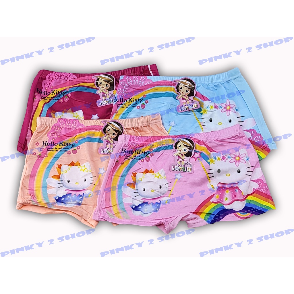 CELANA DALAM ANAK PEREMPUAN BOXER ANAK CEWEK KARTUN LUCU UKURAN M,L,XL,2XL