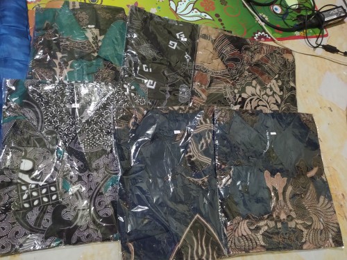 Kemeja Batik Pria Lengan Panjang Reguler Fit Tanpa Furing Print Pekalongan Motif Terbaru