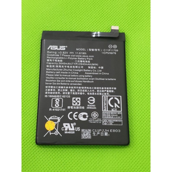 batre batu baterai asus zenfone live za550kl c11p1709 new ori 100%