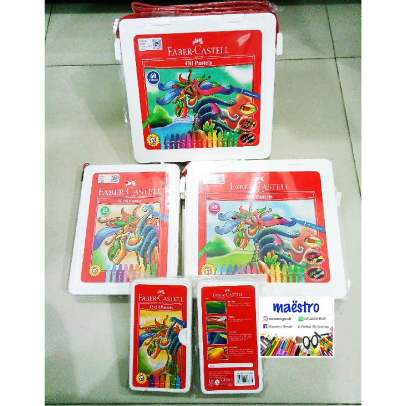 

Faber Castell Oil Pastel / Crayon Faber Castell / pewarna faber