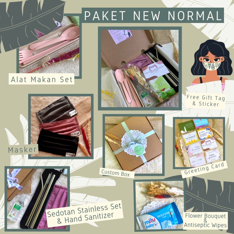 

Hampers/ Kado/ Souvenir untuk New normal Terjangkau dan Terlengkap