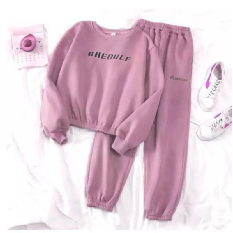 Stelan sweater GHEDULF( atasan+celana)/Setelan wanita/setelan sweater wanita