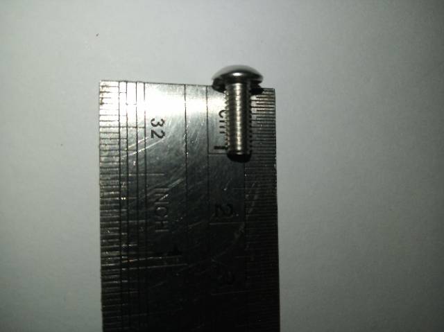 Button L M4 x 10 (1cm) stainless 304