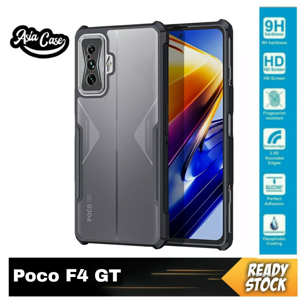 Promo Case Xiaomi Poco F4 GT Casing Fusion ShockProof Fuze Transparan