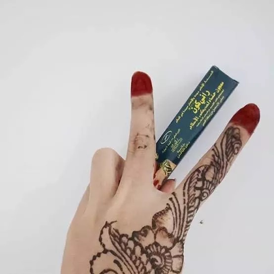 Henna decoration Rani Kone Nail Decoration Paste RK 82 6gr Pacar Kuku Asli Arab Merah /PROMO/COD