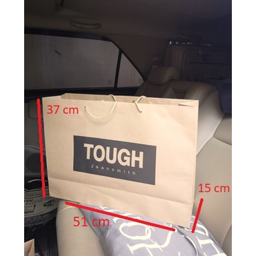 

TAS KERTAS SIZE L UNTUK KADO / PAPERBAG TOUGH UKURAN L