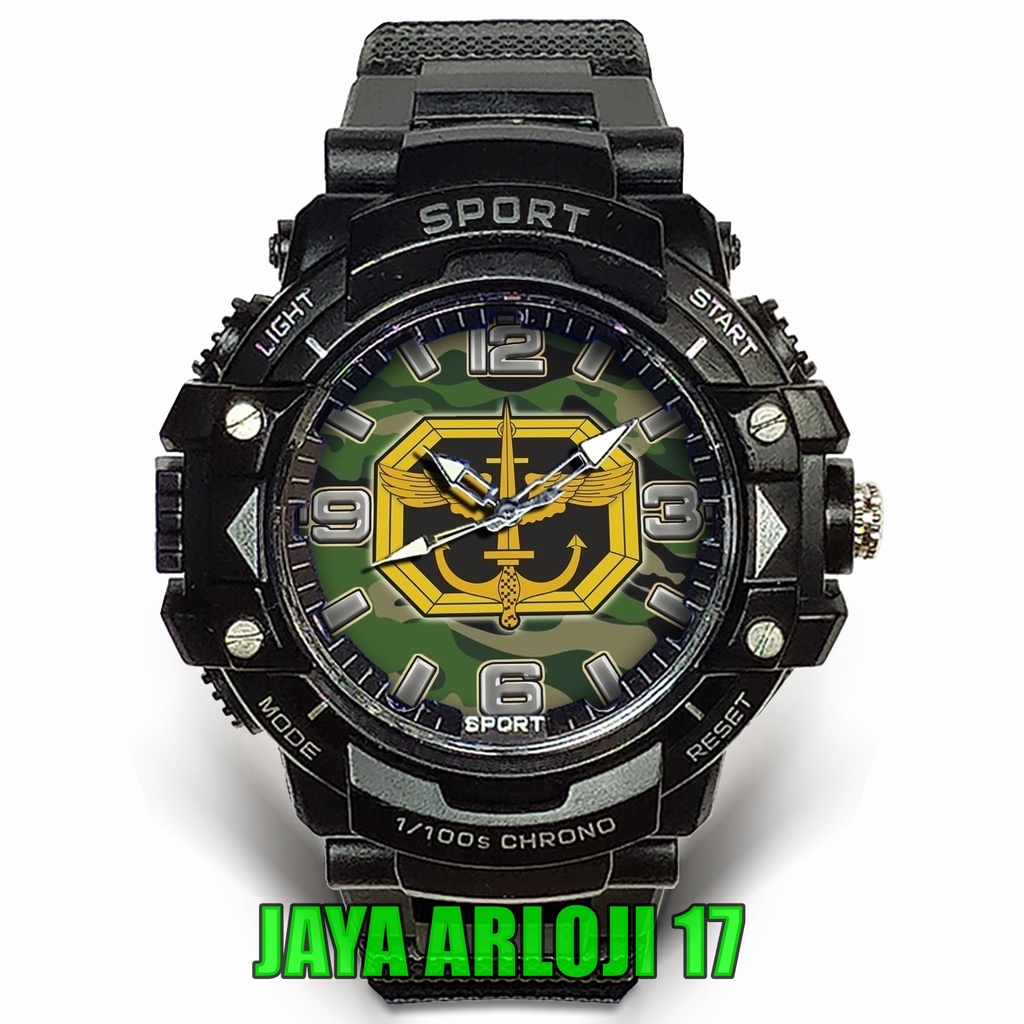 (Istimewa) JamTangan Custom TNI KOPASSUS - 2 (Limited Edition)