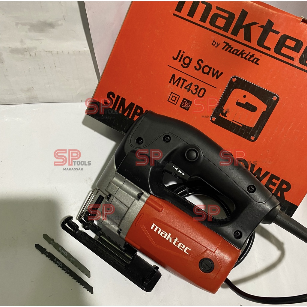 MESIN GERGAJI JIGSAW JIG SAW POTONG TRIPLEKS TRIPLEK MAKTEC MT 430 MT430 ASLI ORIGINAL