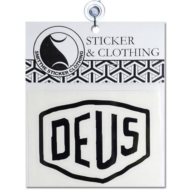 Stiker Deus Logo Ex Machina Cutting Sticker untuk aksesoris Motor Mobil