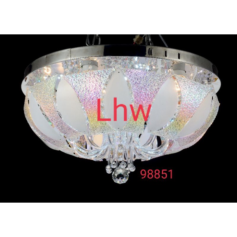 Lampu hias plafon led remote dekorasi ruang tamu,keluarga