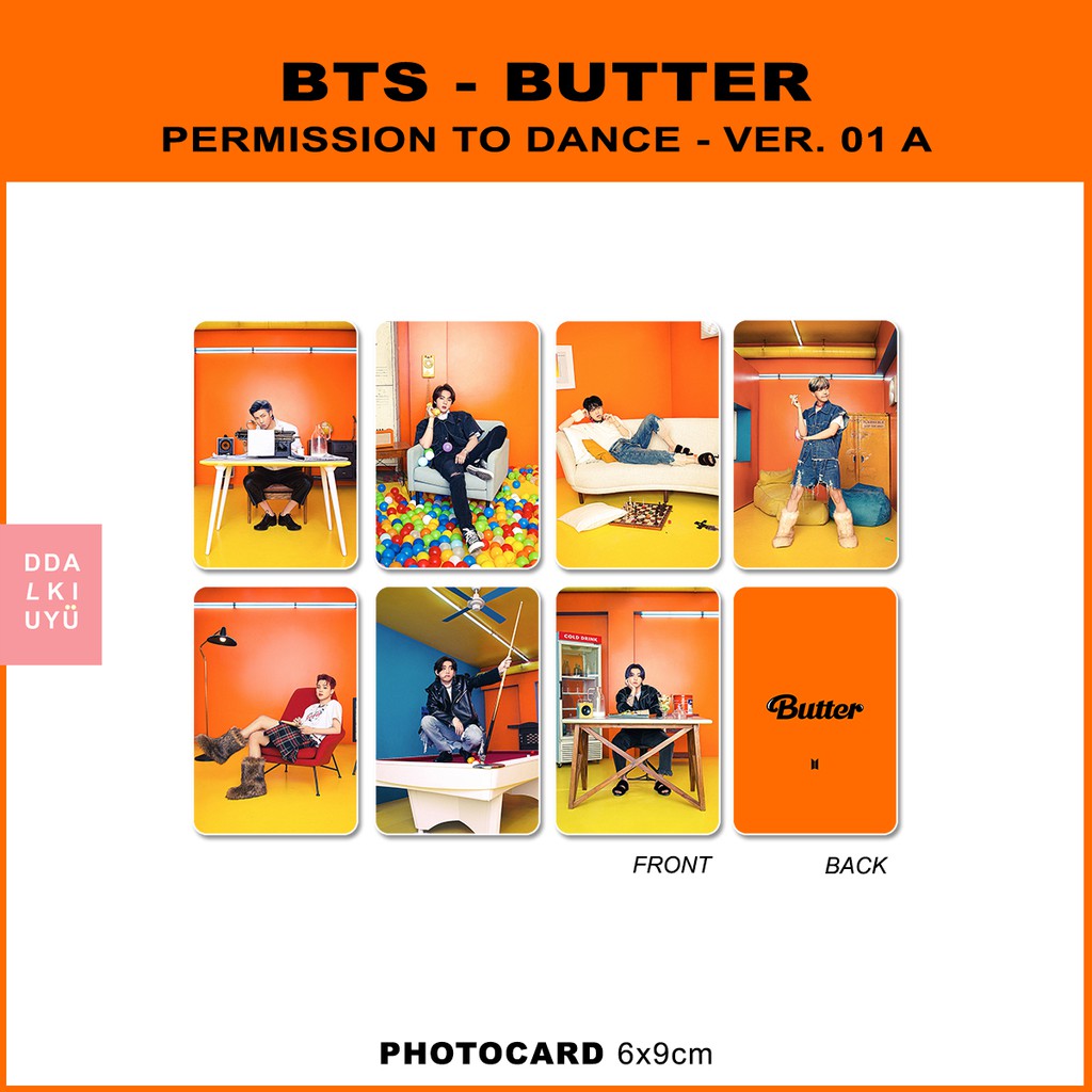 BTS - photocard [BUTTER] Permission To Dance