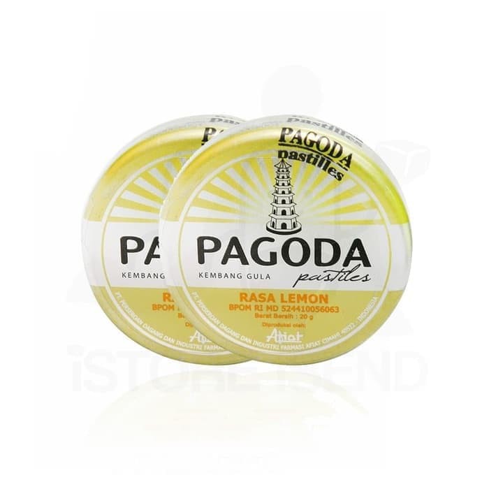 

Pagoda Pastiles Lemon Besar Permen Obat BatukKembang Gula Tenggorokan