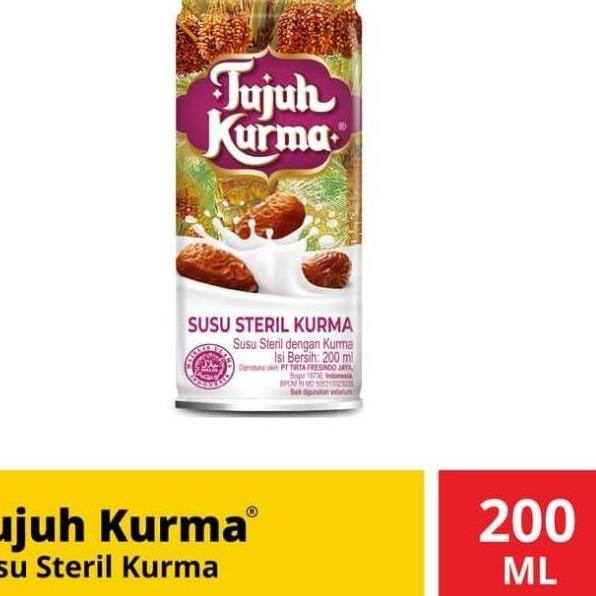 

[NB31] Tujuh Kurma Susu Steril 200 ml /Satuan 369MKYR