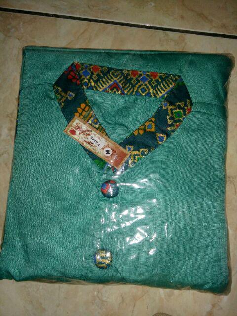 Bg - Batik Couple Keluarga Arabella / Couple Gamis Family / Seragam Pesta / Monalisa Syarii Busui