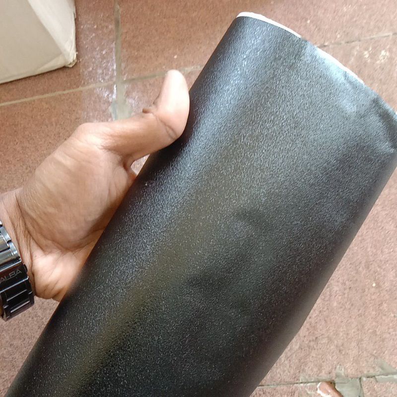 sticker Skotlet hitam kulit jeruk