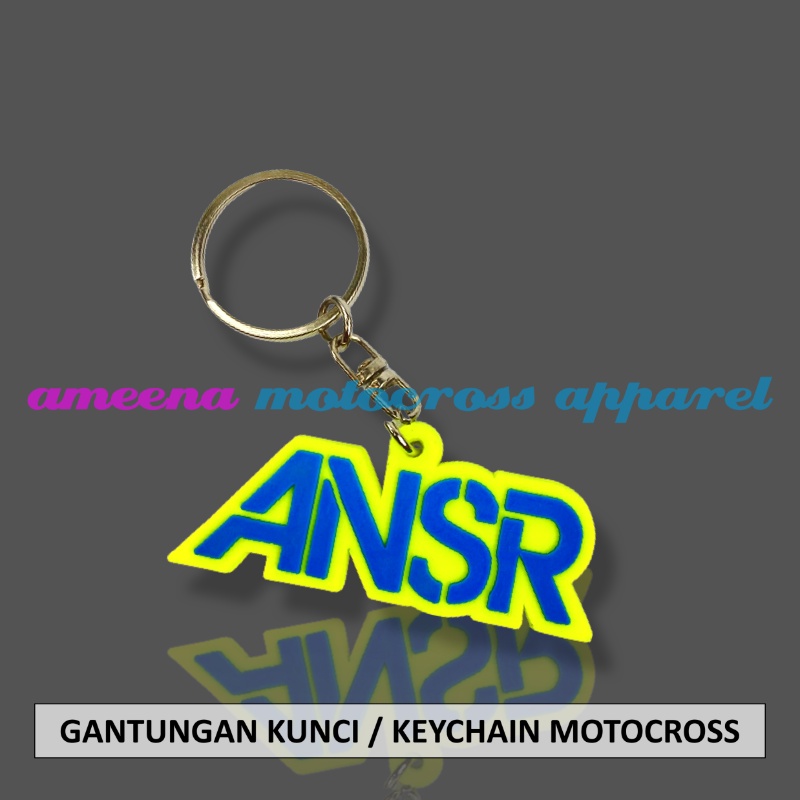 Gantungan Kunci Motocross - Keychain Trail MX - Gantungan Kunci Trabas - Keychain Enduro - Souvenir Trail - Keychain Souvenir - AN108