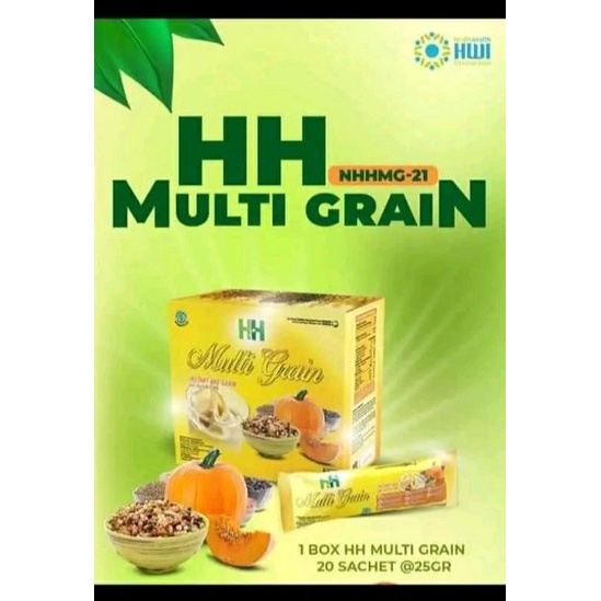 

HH multigrain eceran,kemasan terbaru dari HWI