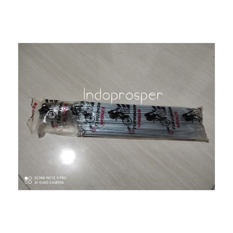 Jari-Jari / Ruji / Jeruji / Spoke Sepeda Ukuran 24" (Per 1 pc)