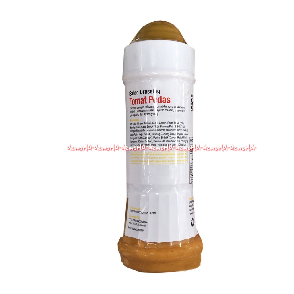 Kewpie Salad Dressing Tomat Pedas 200ml Saos Salad Halal