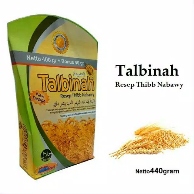 

Ds11 Talbinah Resep Thibib Nabawy 400Gr + 40Gr Tepung Gandum 100%Original G6B040B1